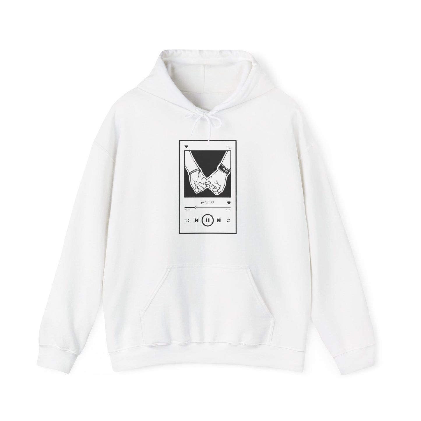 Media Player Hooded Sweatshirt