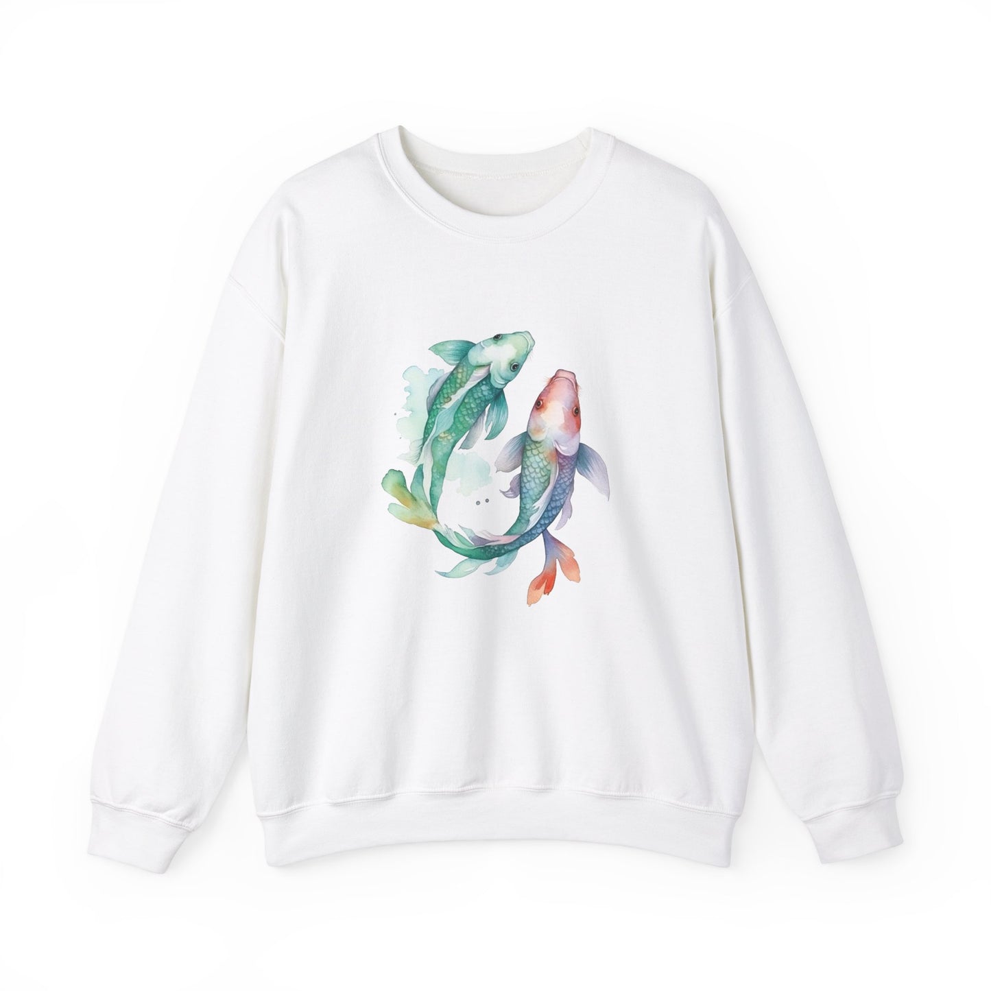 Watercolor Fish Sweatshirt