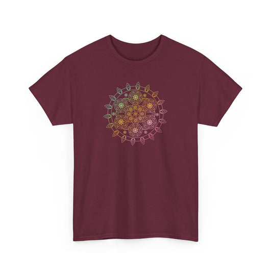 Colorful Mandala Short Sleeve Tee (040)