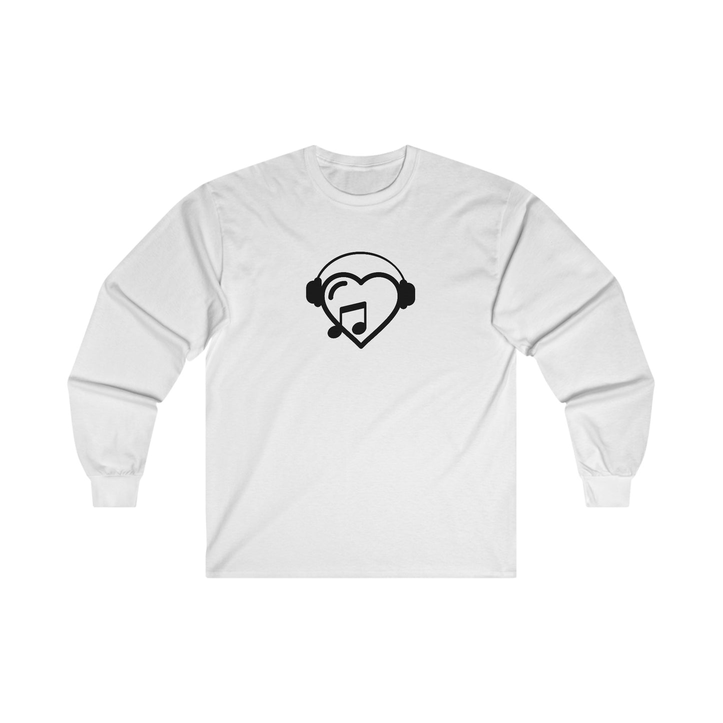 Music Heart Long Sleeve Tee