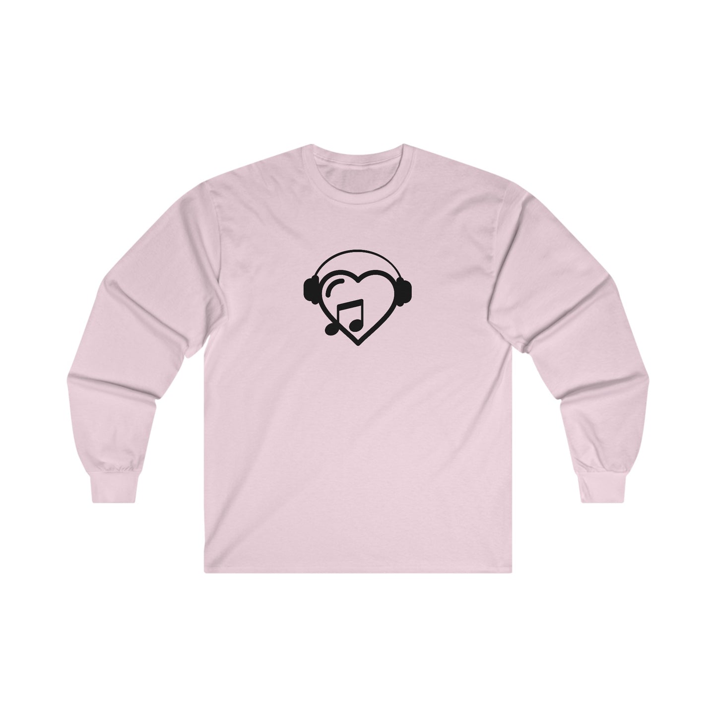 Music Heart Long Sleeve Tee