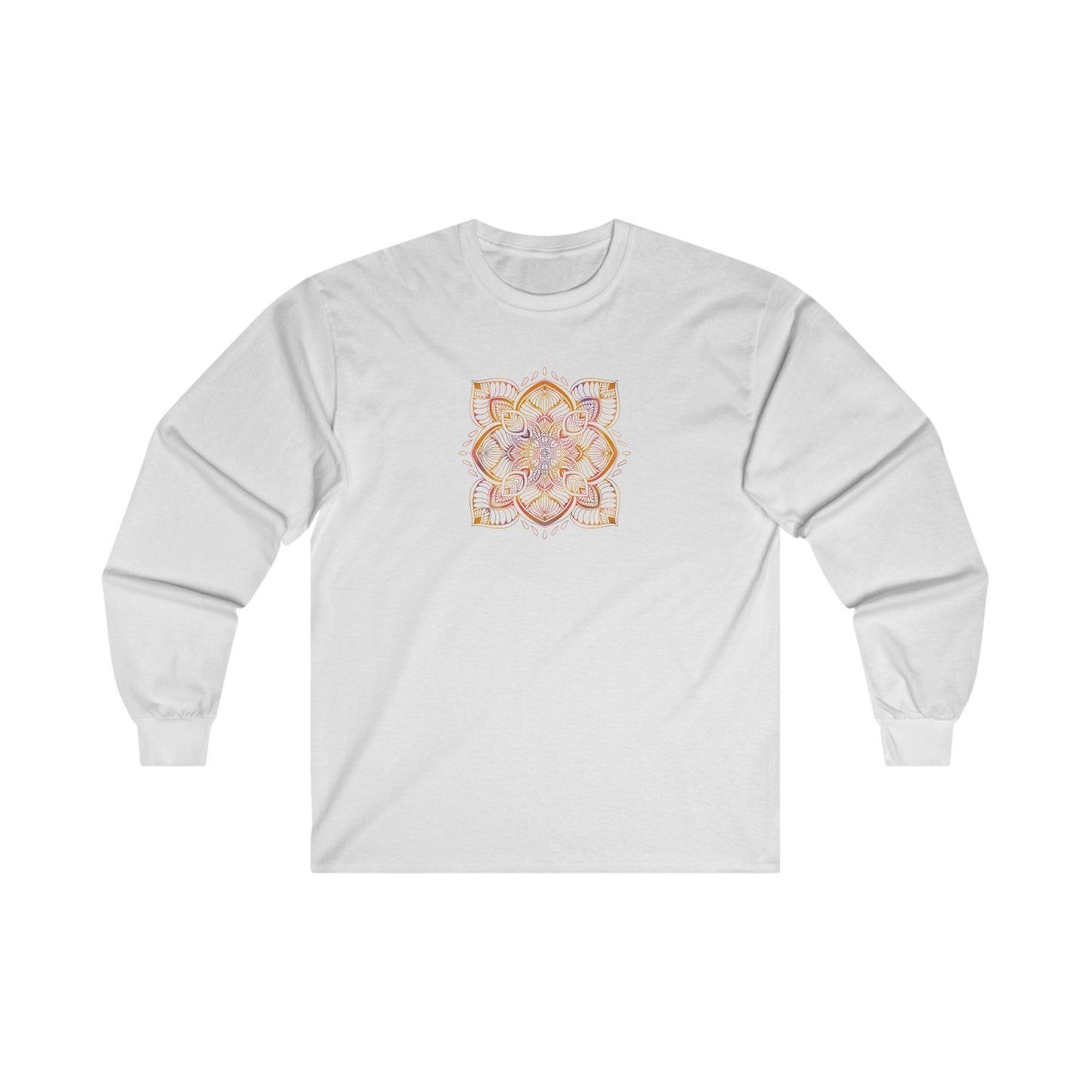 Colorful Mandala Long Sleeve Tee (034)