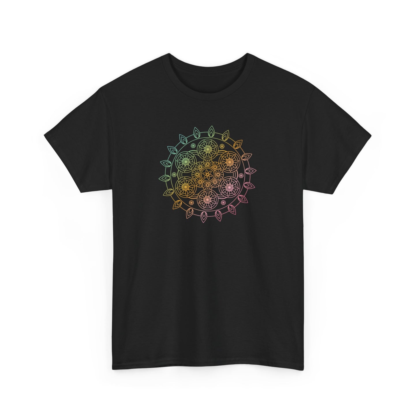 Colorful Mandala Short Sleeve Tee (040)