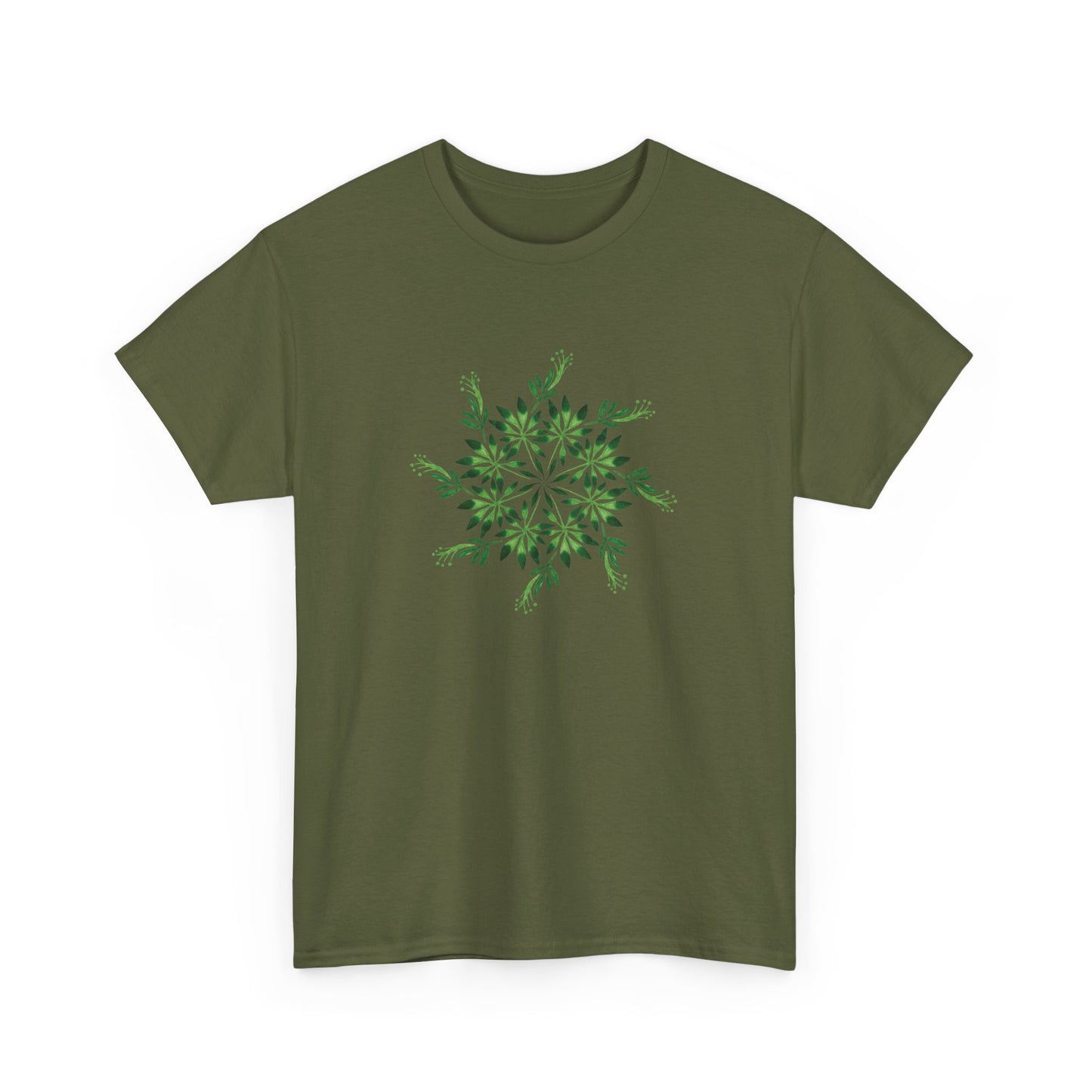 Leaf Mandala Short Sleeve Tee