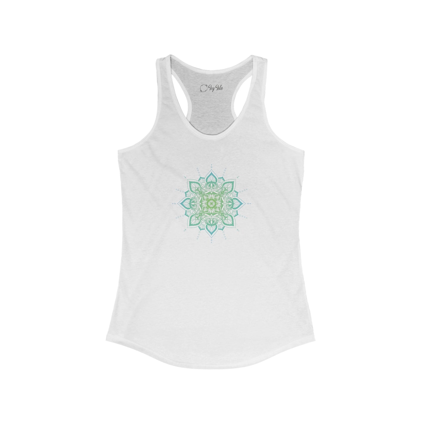 Colorful Mandala Racerback Tank (037)