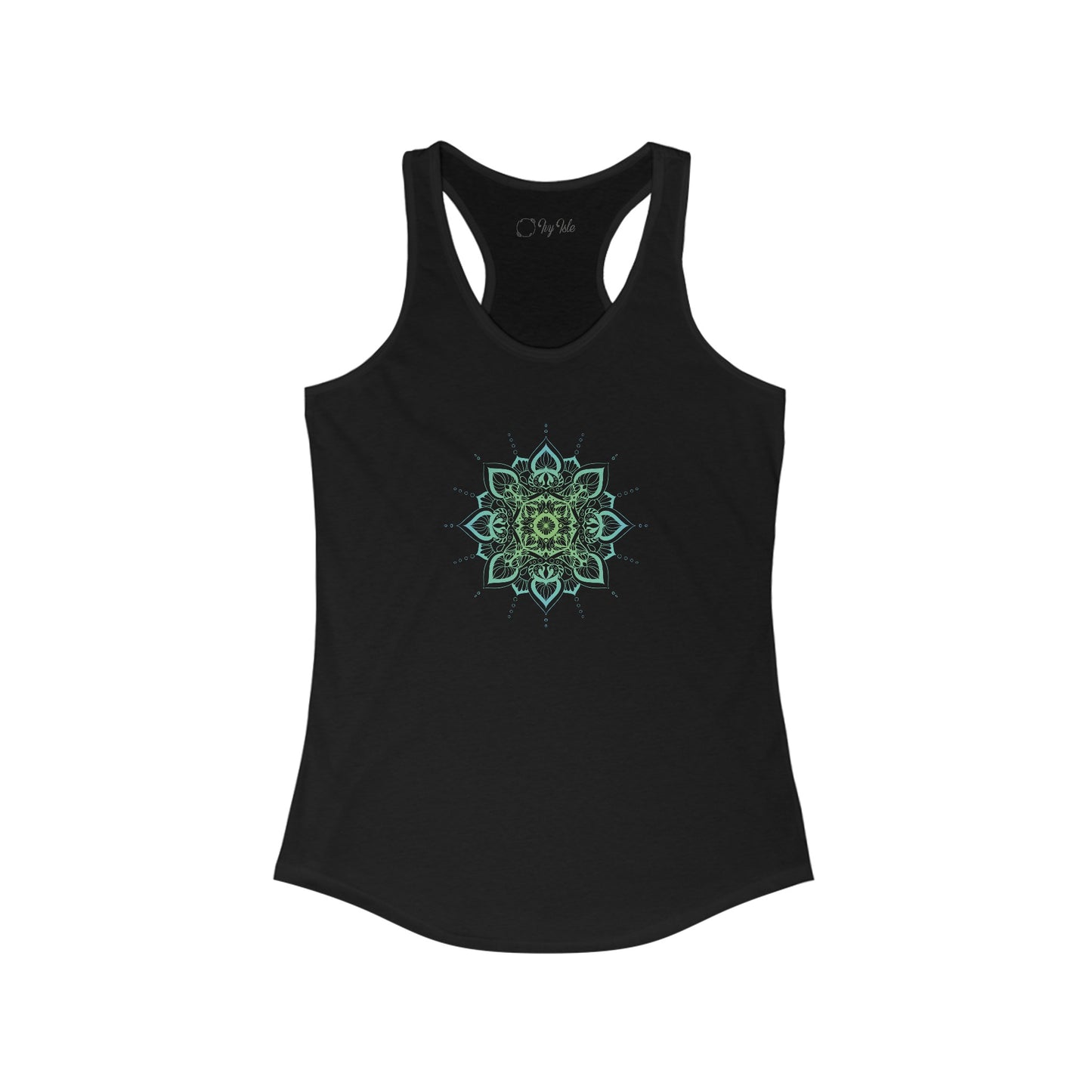 Colorful Mandala Racerback Tank (037)