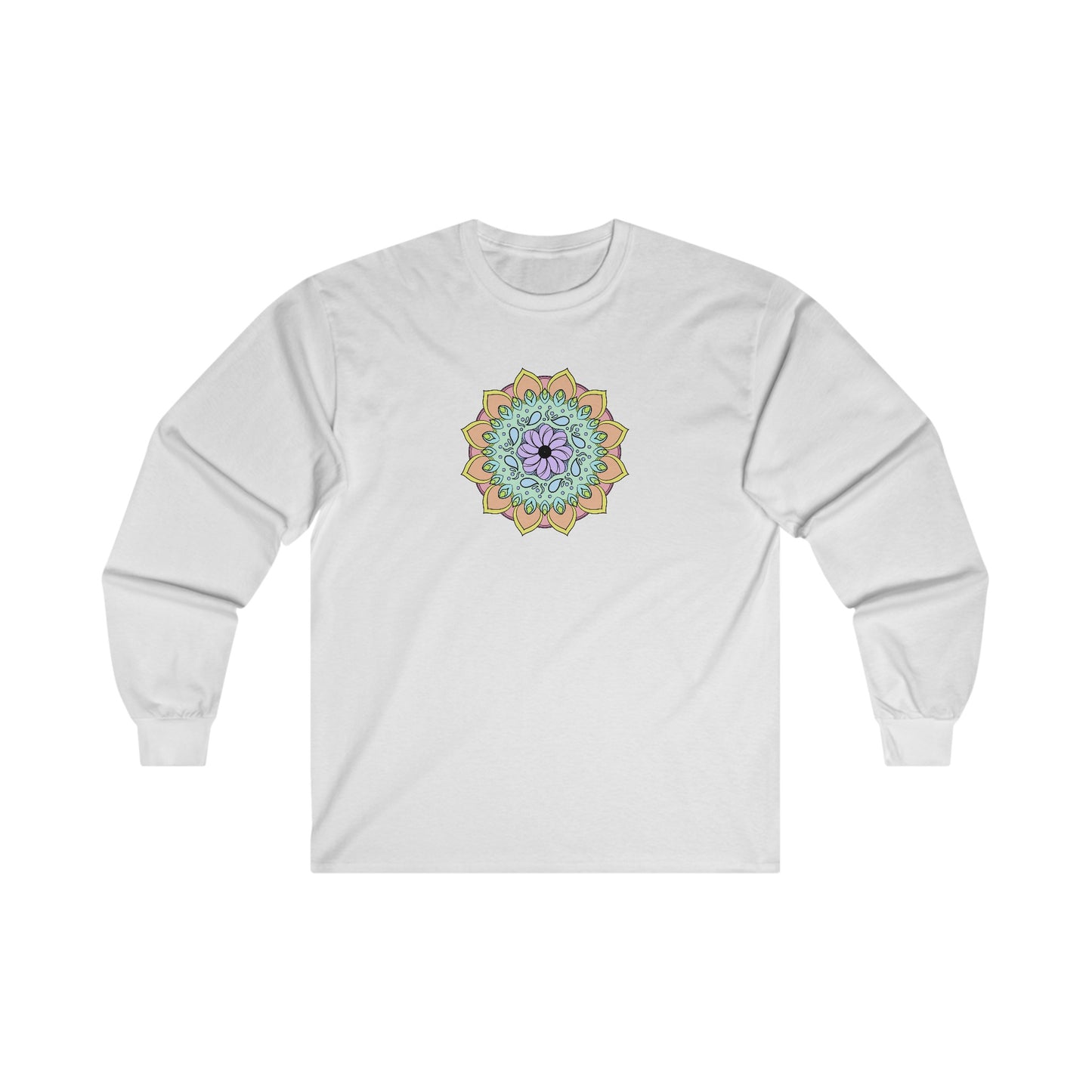 Colorful Mandala Long Sleeve Tee (003)