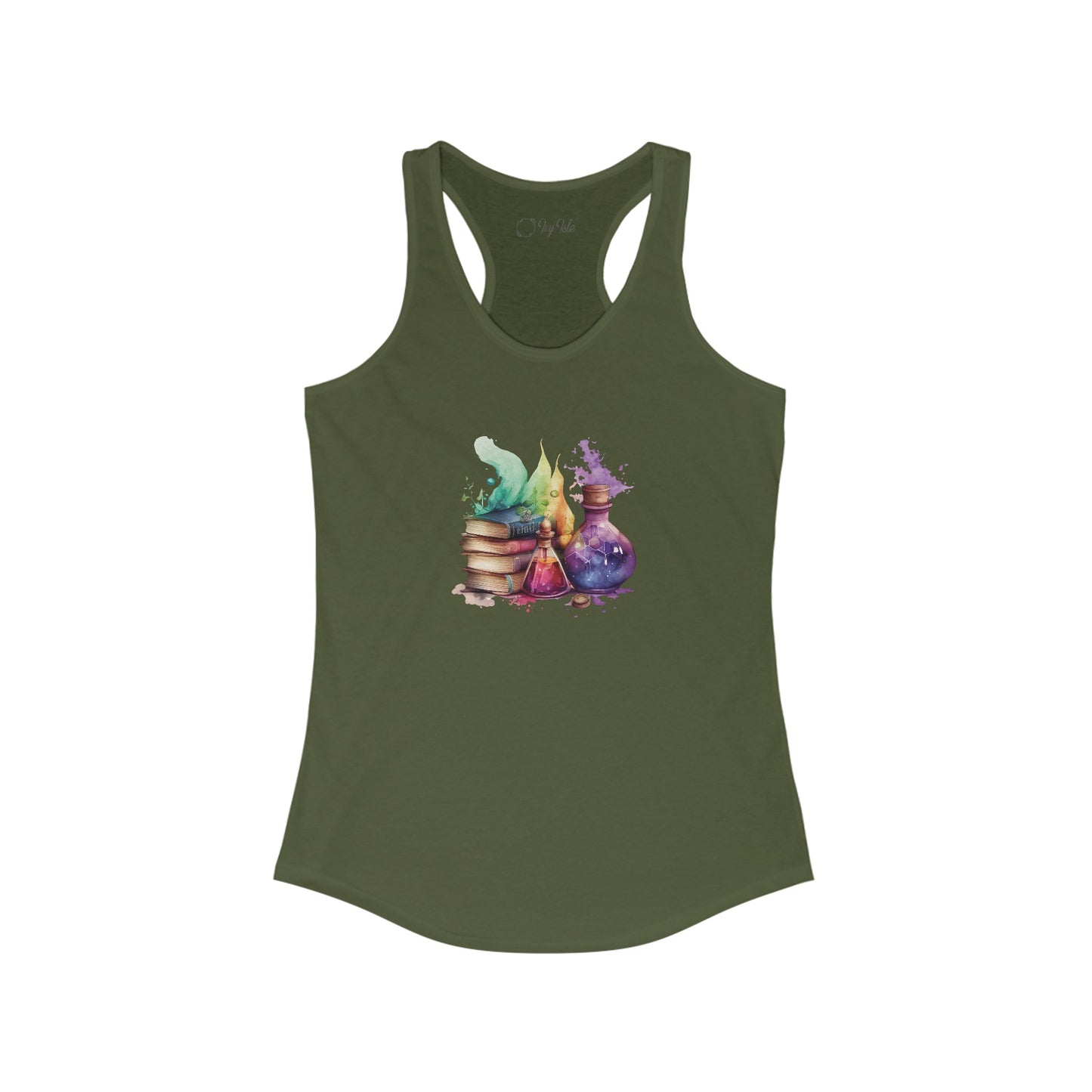 Books and Potions Racerback Tank