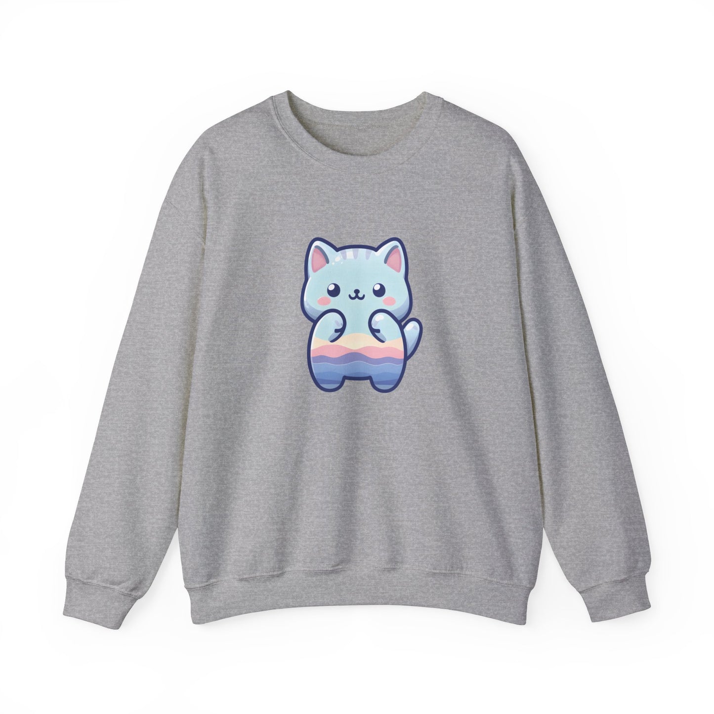 Blue Cat Sweatshirt
