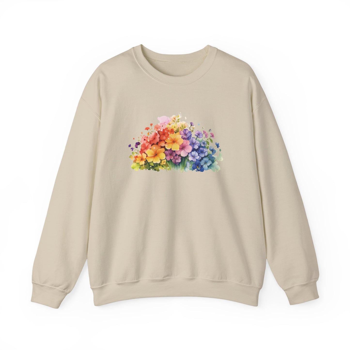 Colorful Flowers Sweatshirt