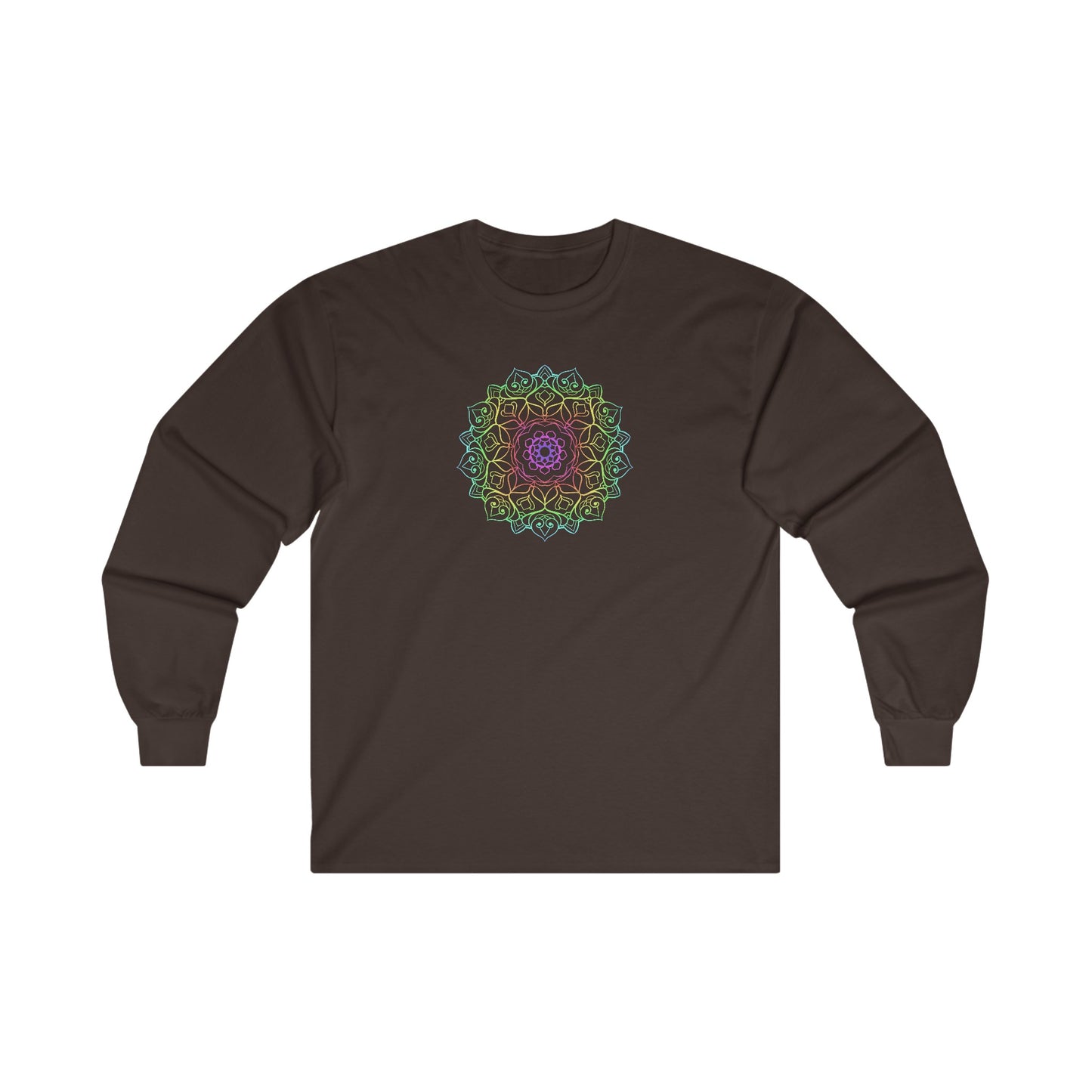 Colorful Mandala Long Sleeve Tee (001)