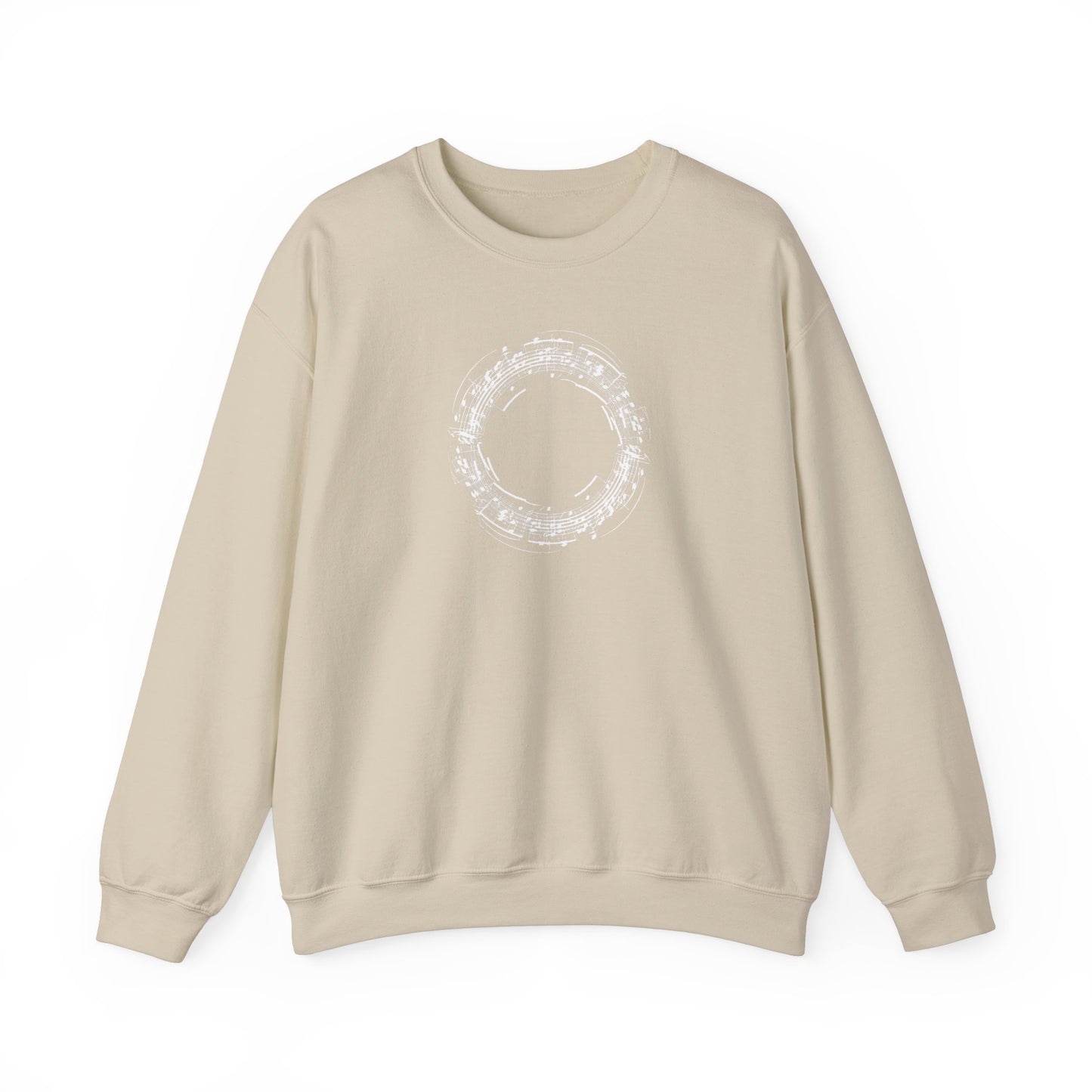 Music Note Circle Sweatshirt