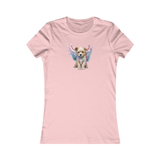 Angel Puppy Fitted Tee 003
