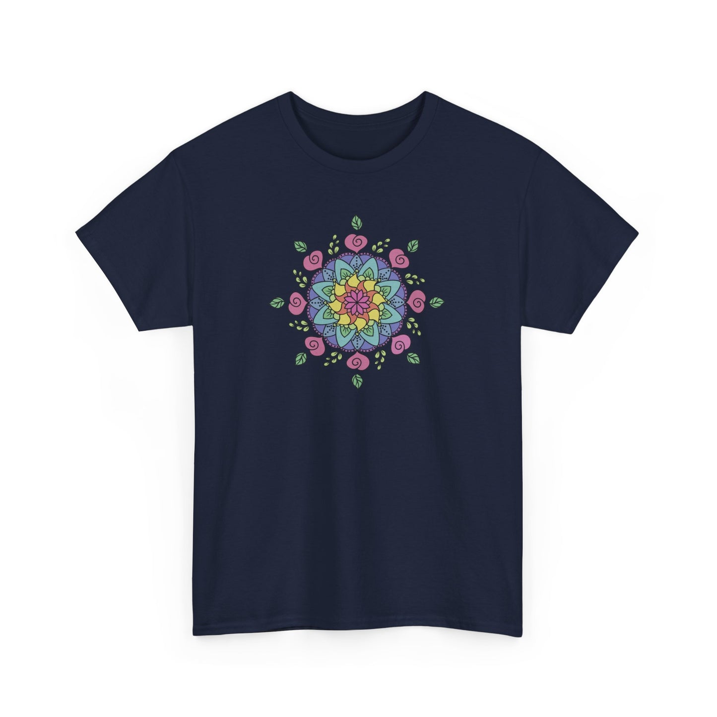 Colorful Mandala Short Sleeve Tee (029)