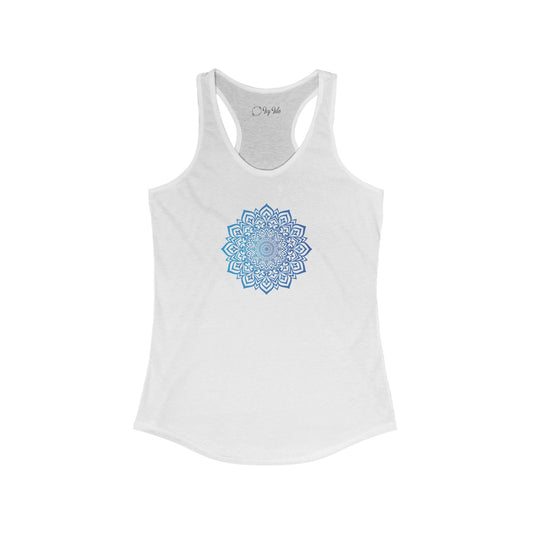 Colorful Mandala Racerback Tank (020)