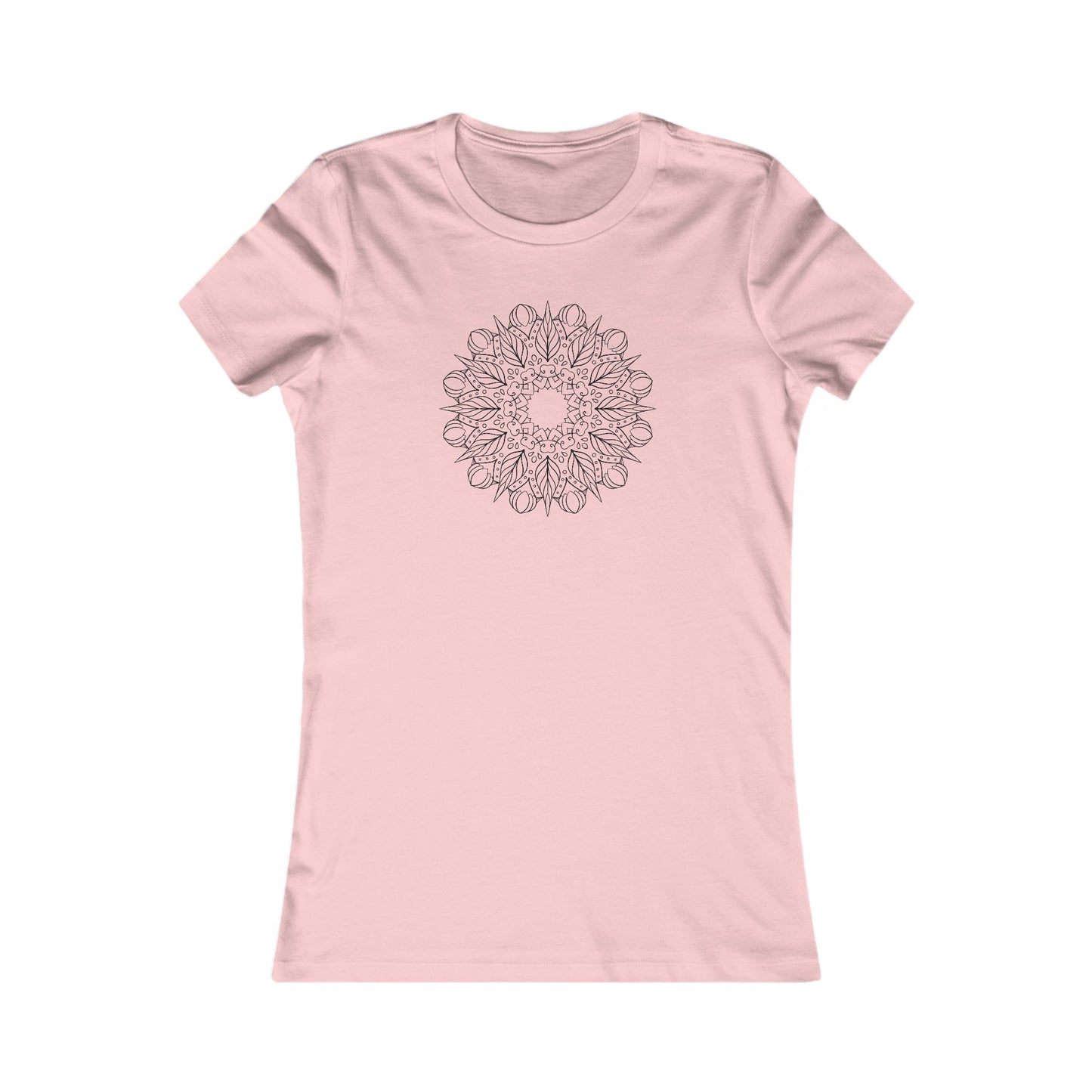 Mandala Fitted Tee (010)