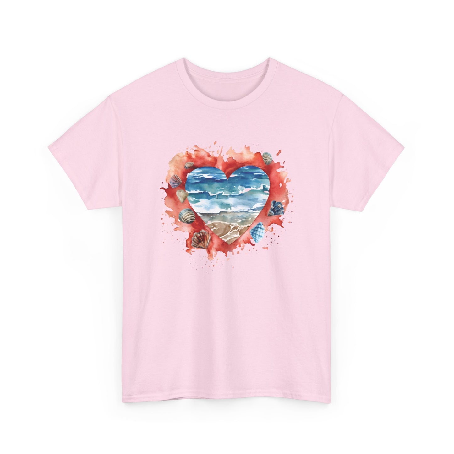 Ocean Heart Short Sleeve Tee