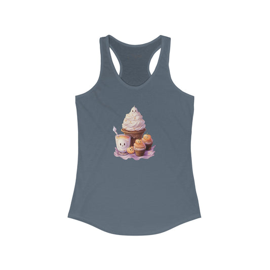 Cute Halloween Cupcakes Racerback Tank