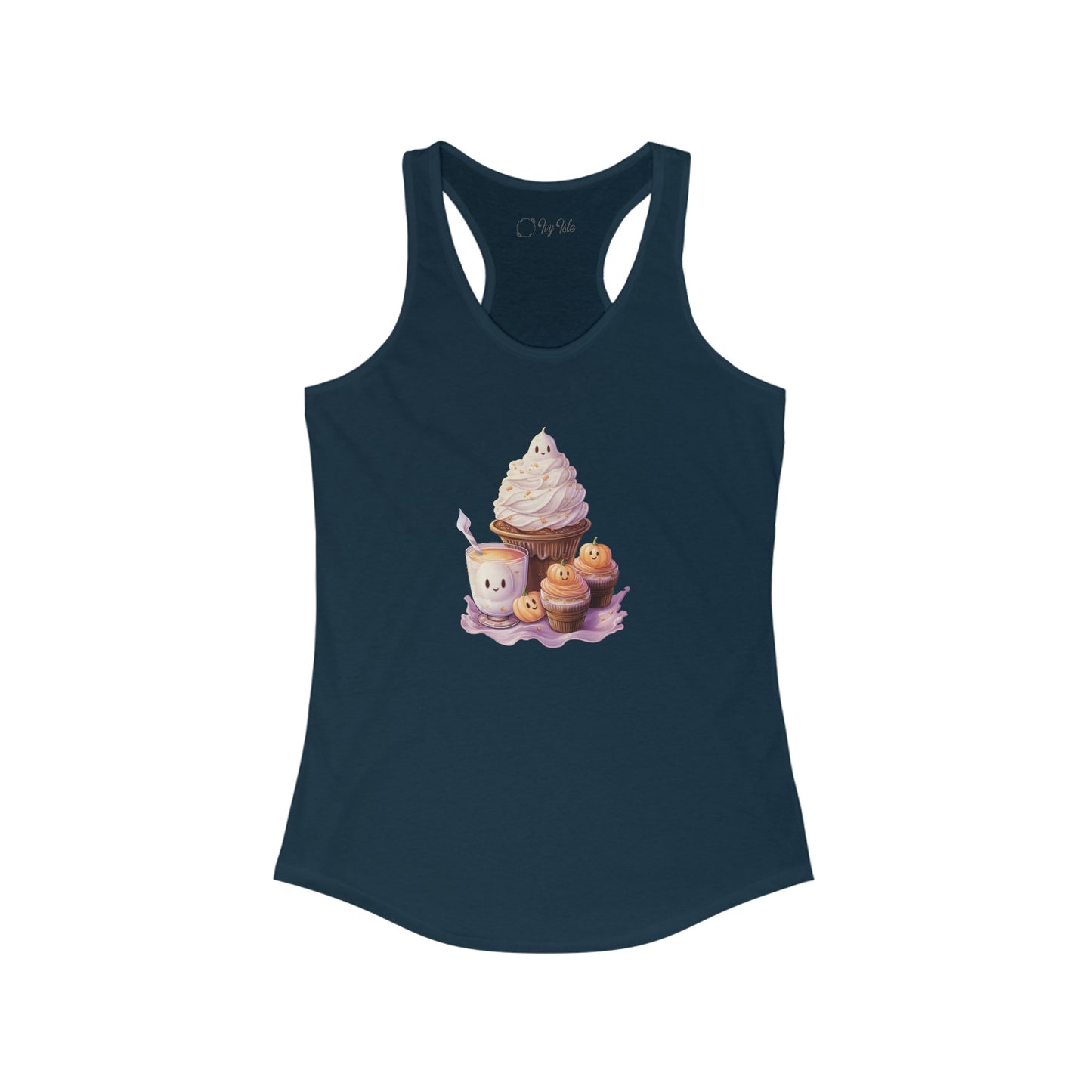 Cute Halloween Cupcakes Racerback Tank