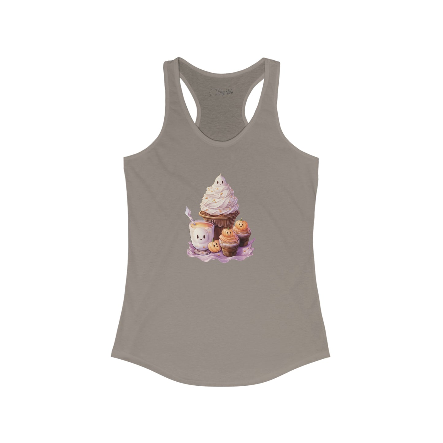 Cute Halloween Cupcakes Racerback Tank