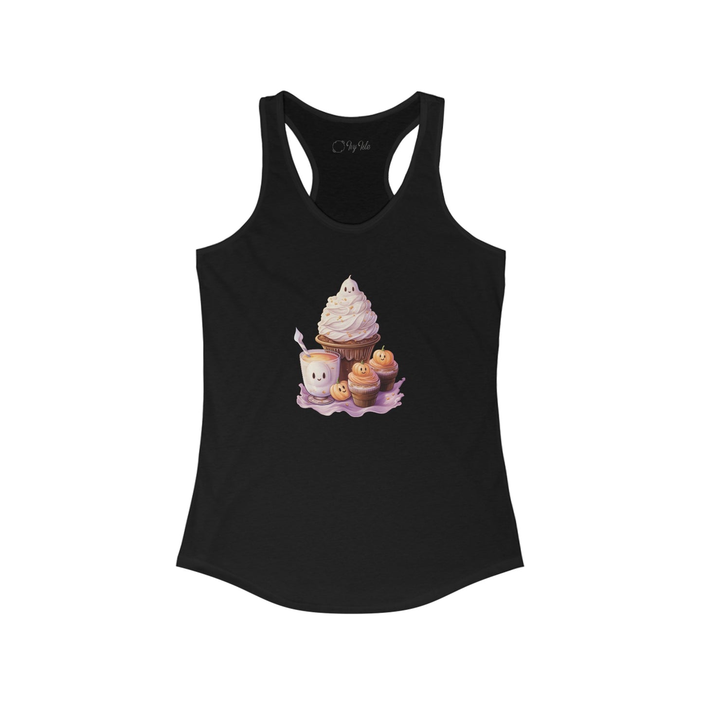 Cute Halloween Cupcakes Racerback Tank