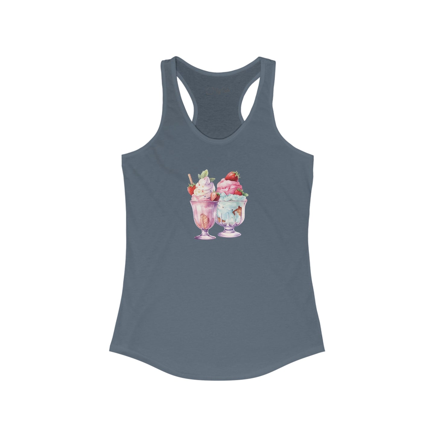 Ice Cream Sundaes Racerback Tank