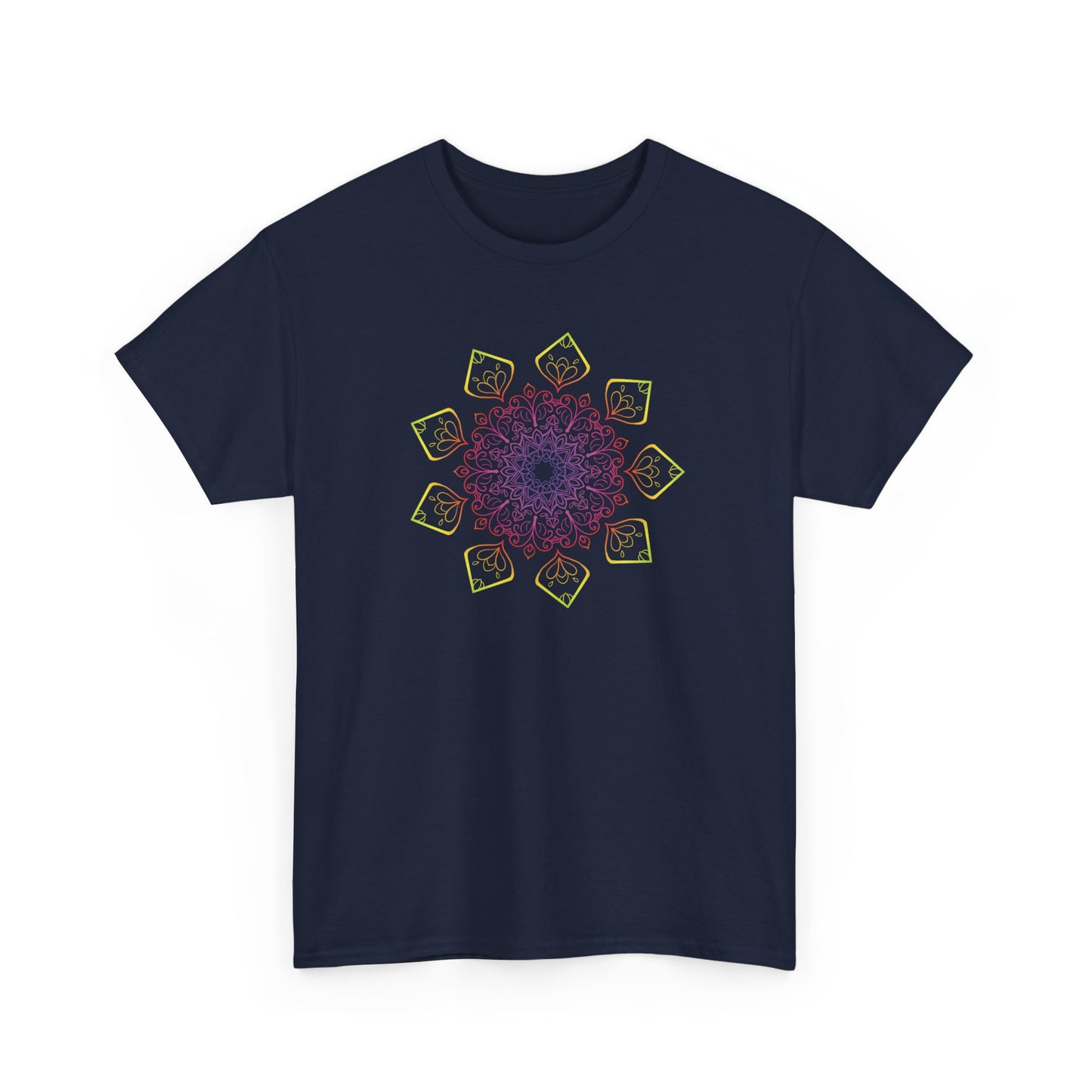 Colorful Mandala Short Sleeve Tee (002)