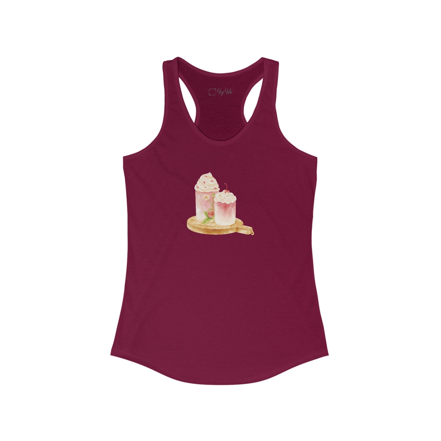 Strawberry Drinks Racerback Tank