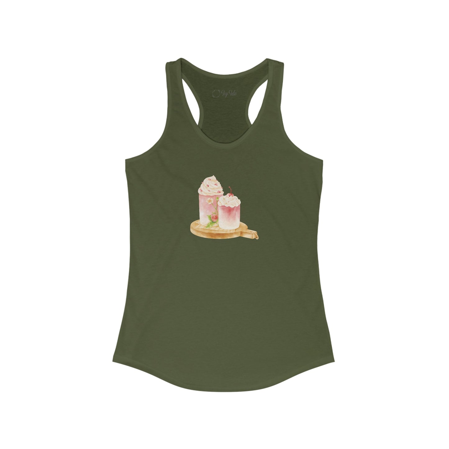 Strawberry Drinks Racerback Tank