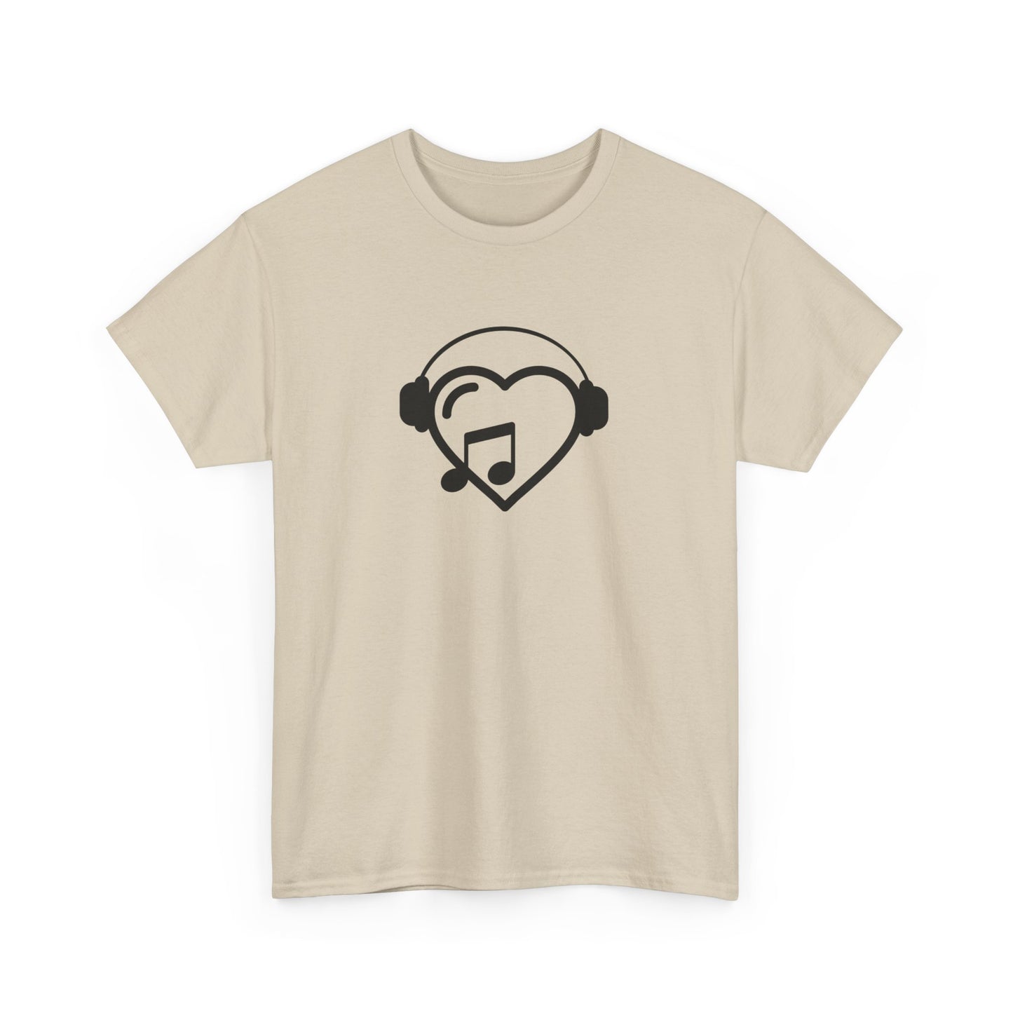 Music Heart Short Sleeve Tee
