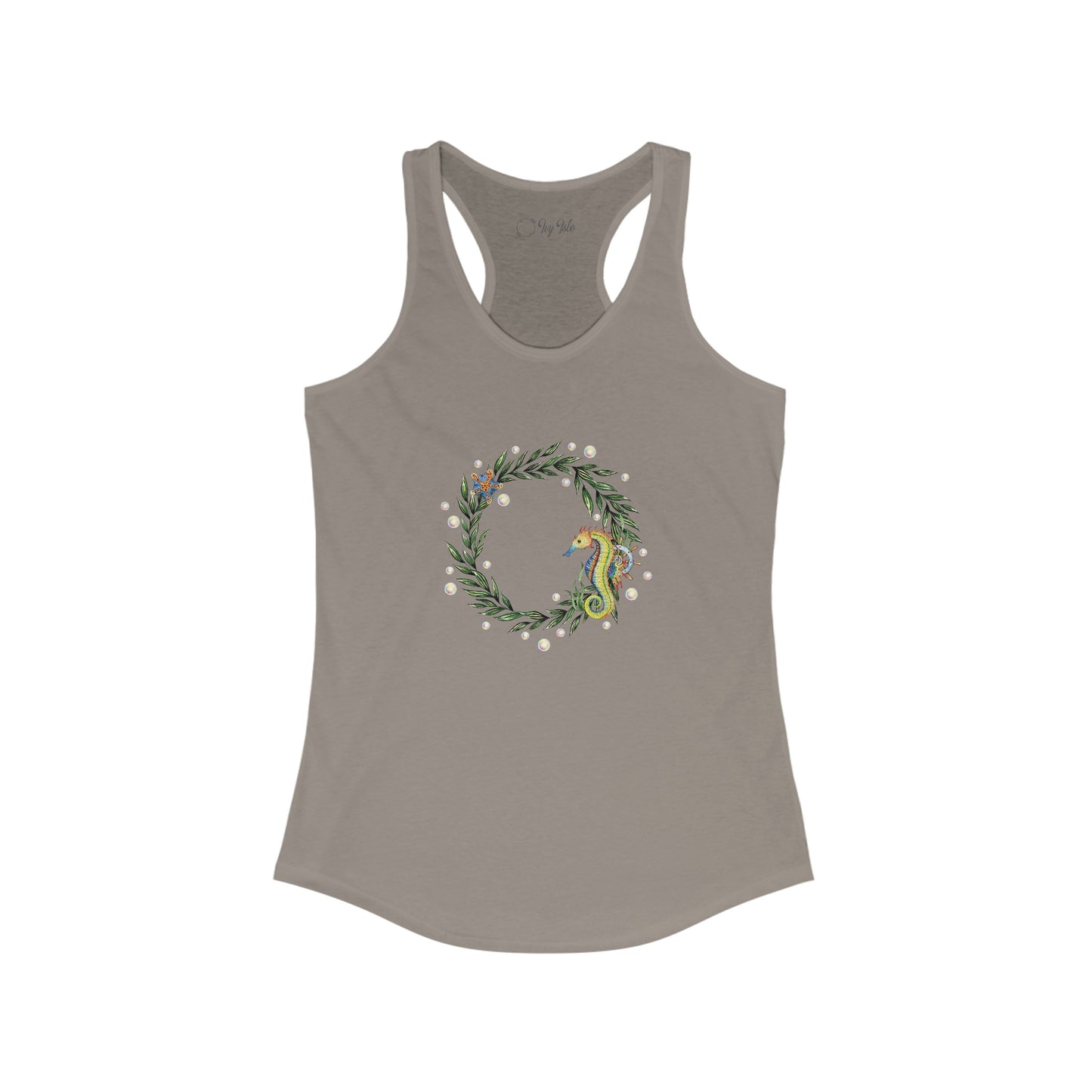 Seahorse Circle Racerback Tank