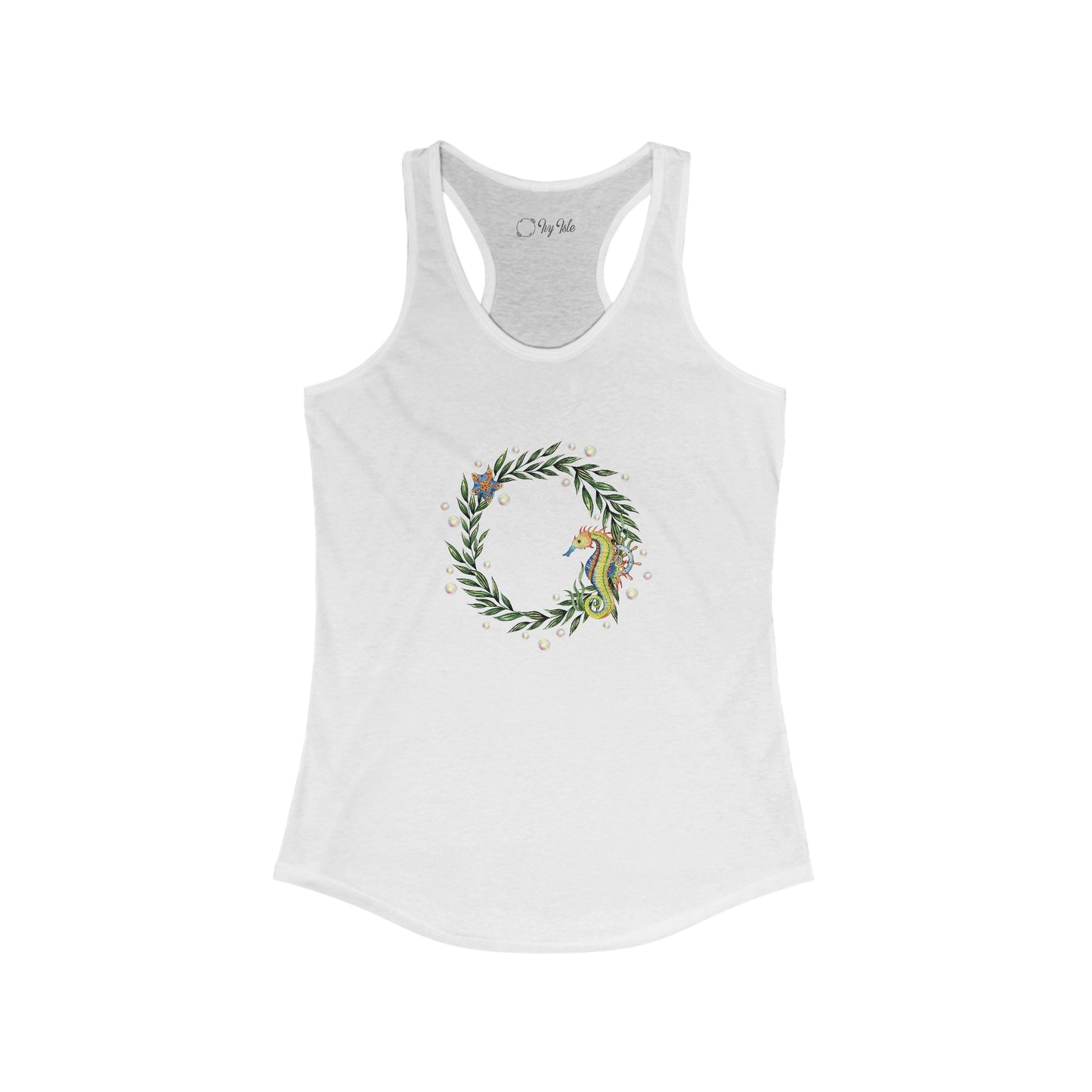 Seahorse Circle Racerback Tank