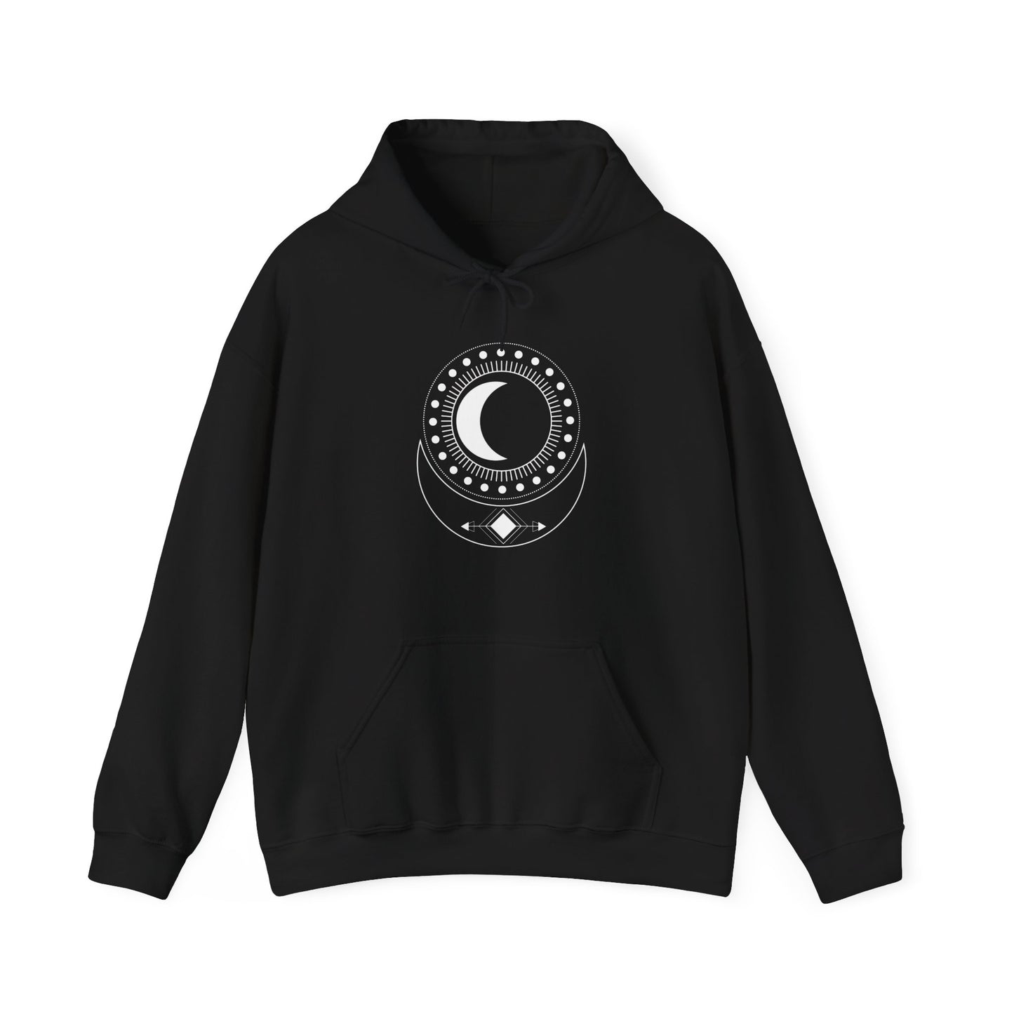 Circular Moons Hooded Sweatshirt