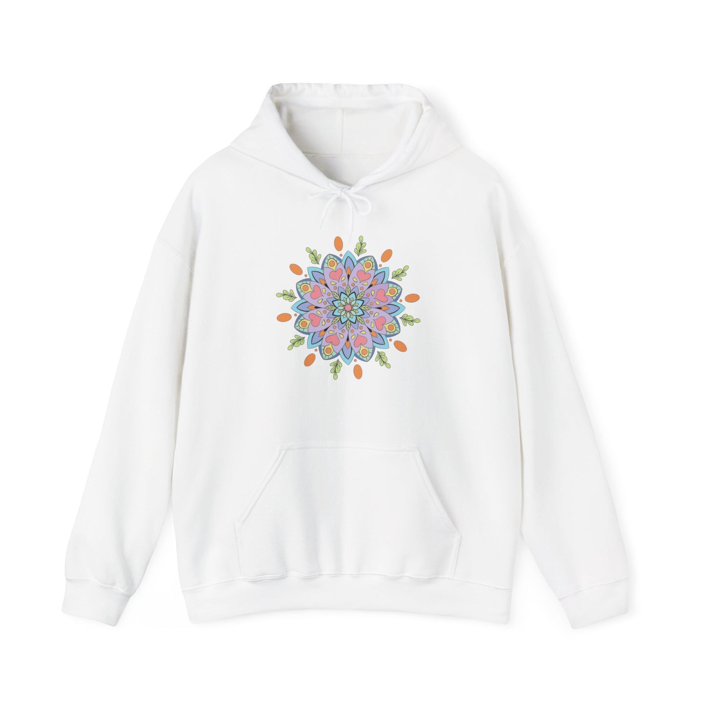 Colorful Mandala Hooded Sweatshirt (031)