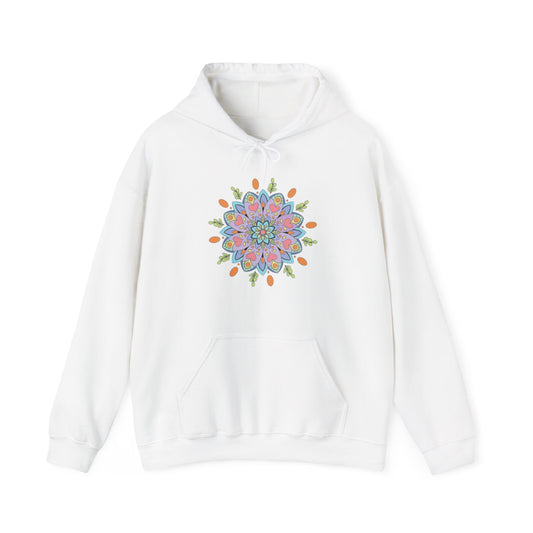 Colorful Mandala Hooded Sweatshirt (031)
