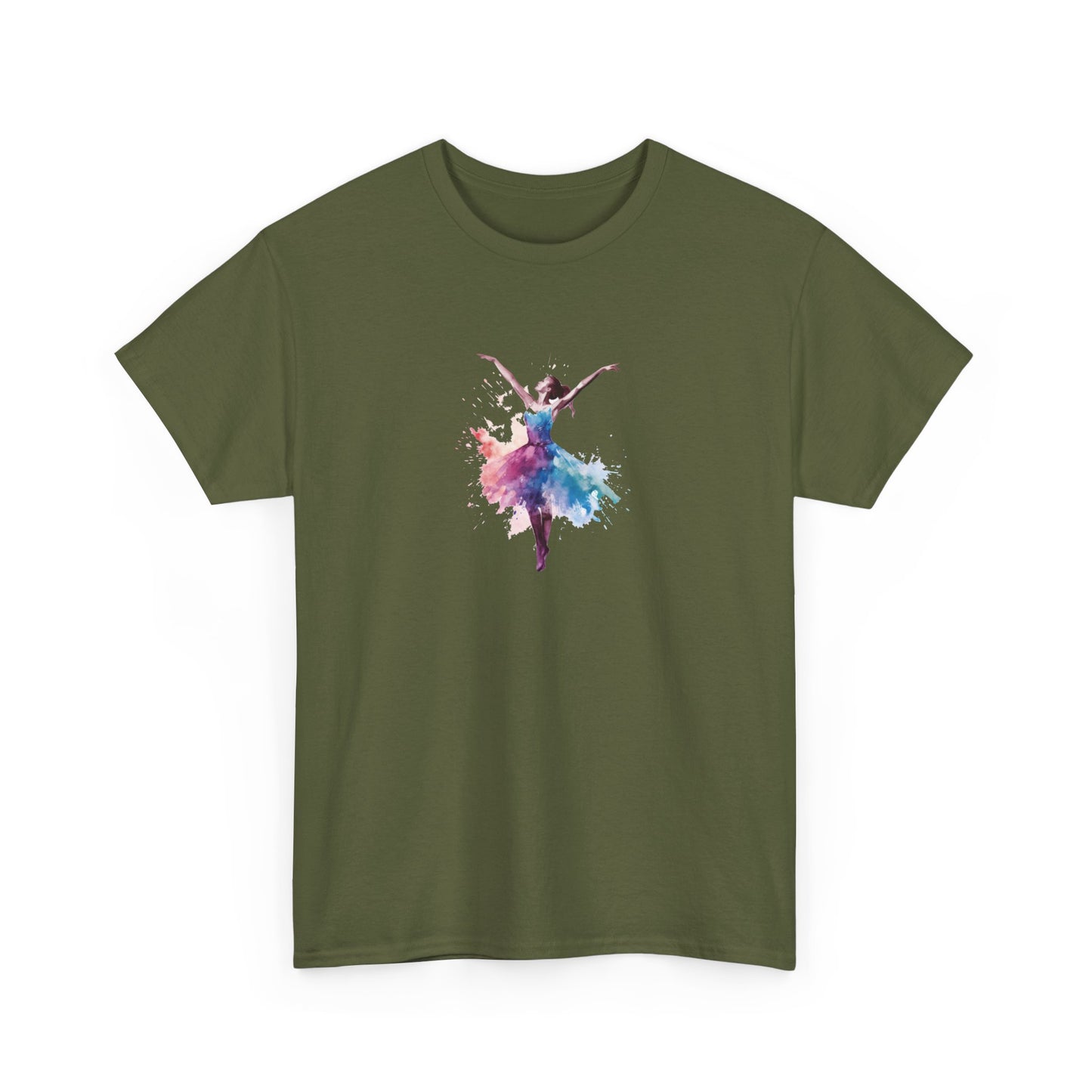 Watercolor Dancer Short Sleeve Tee