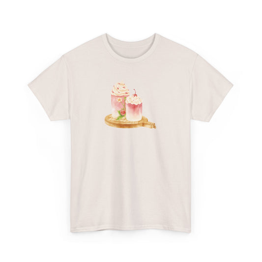 Strawberry Drinks Short Sleeve Tee