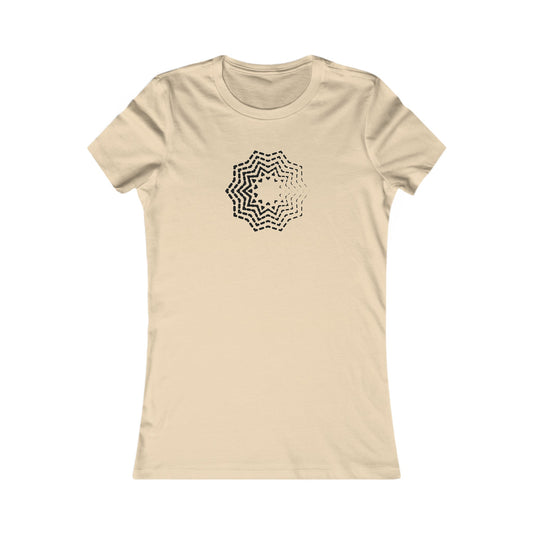 Abstract Star Fitted Tee