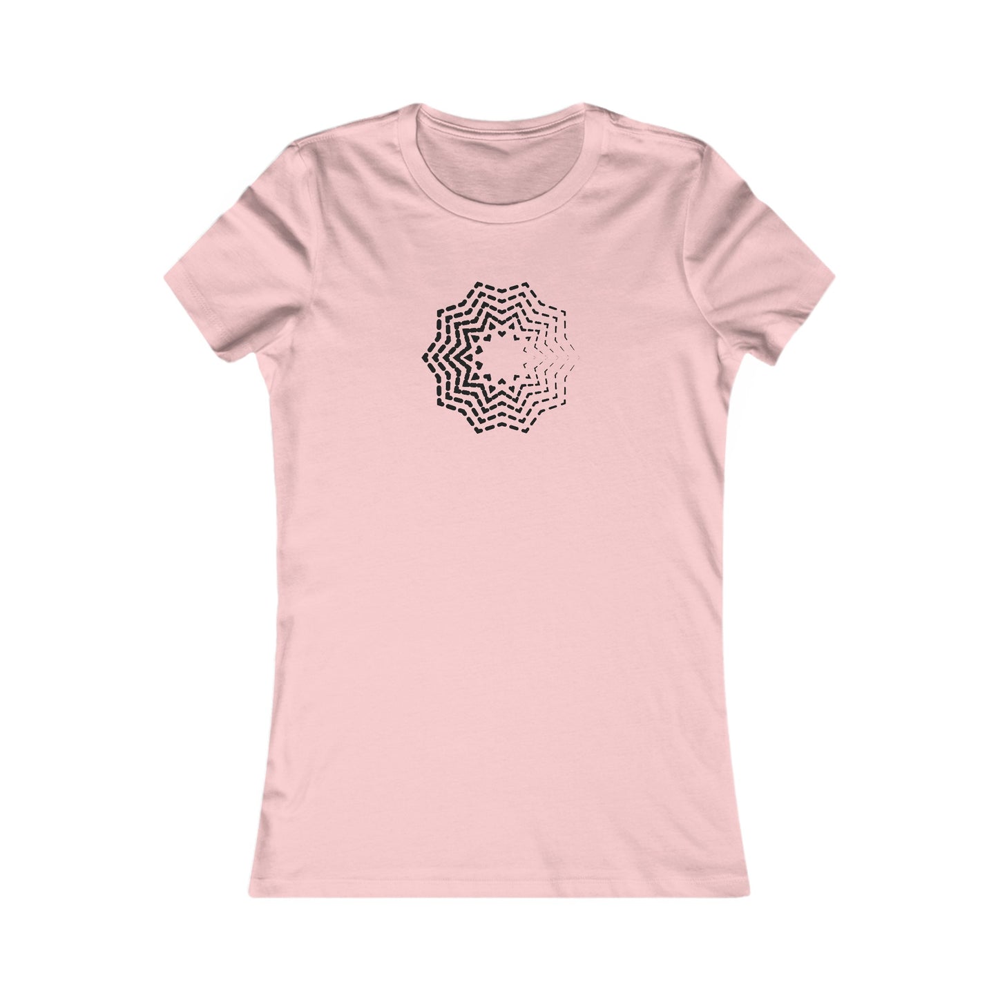 Abstract Star Fitted Tee