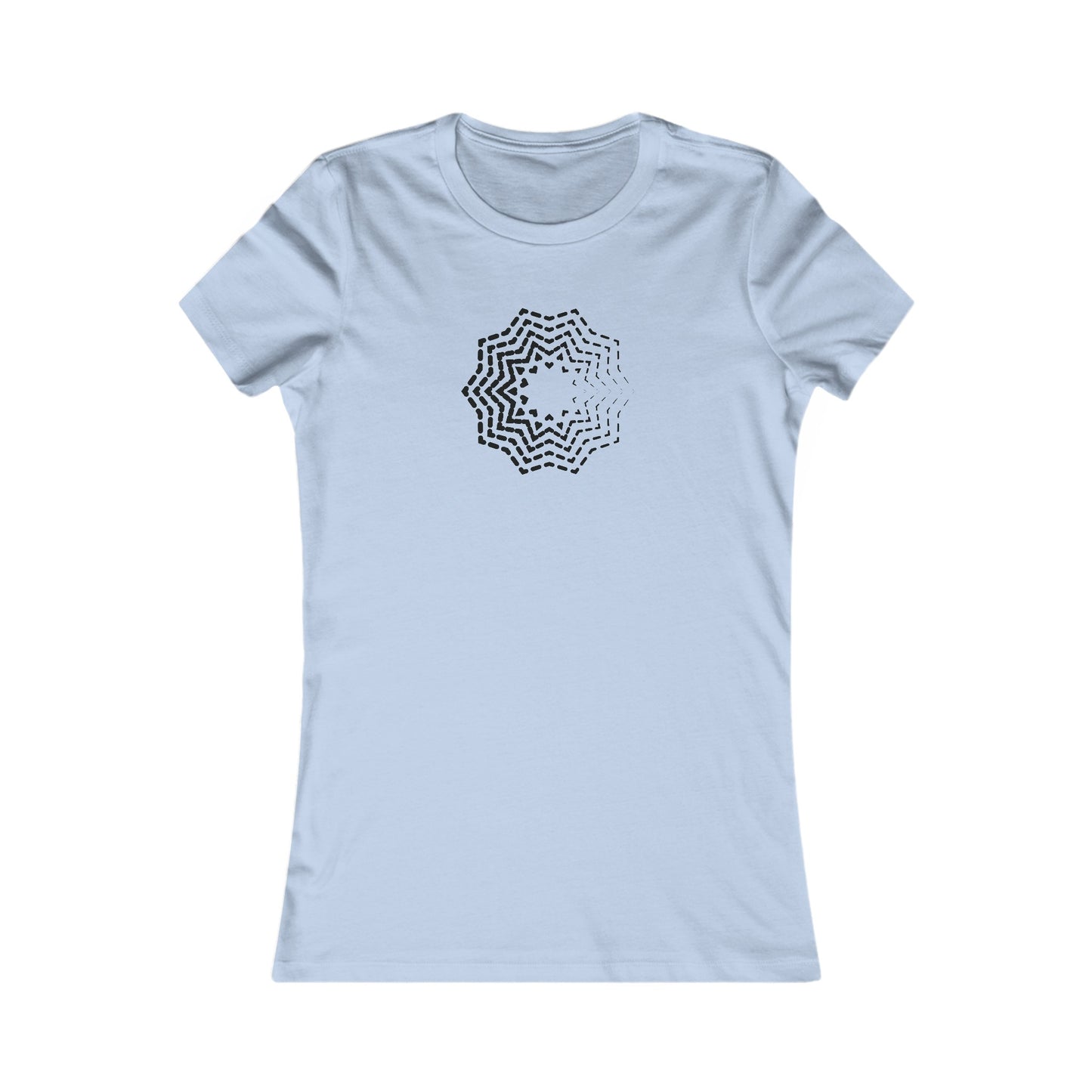 Abstract Star Fitted Tee
