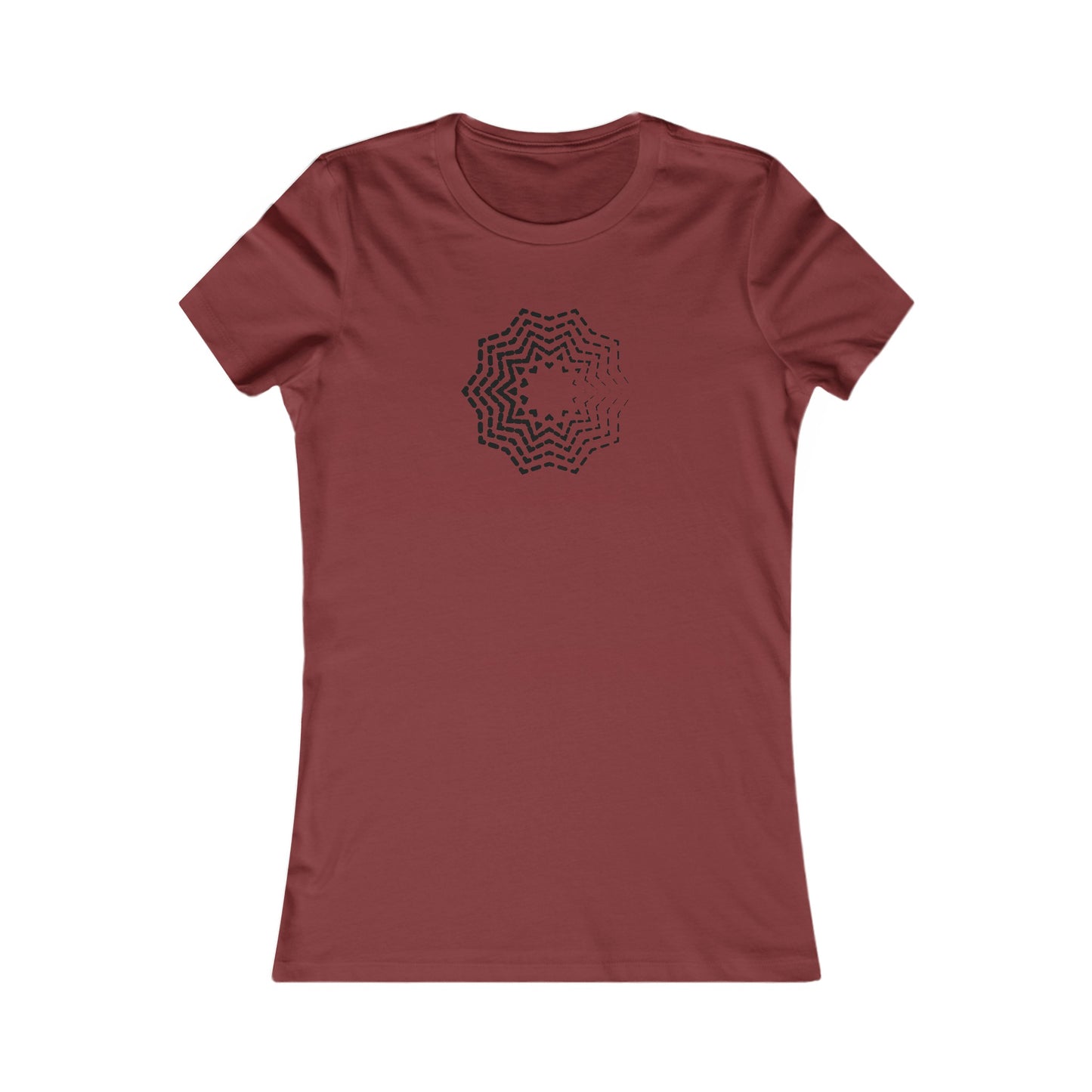Abstract Star Fitted Tee