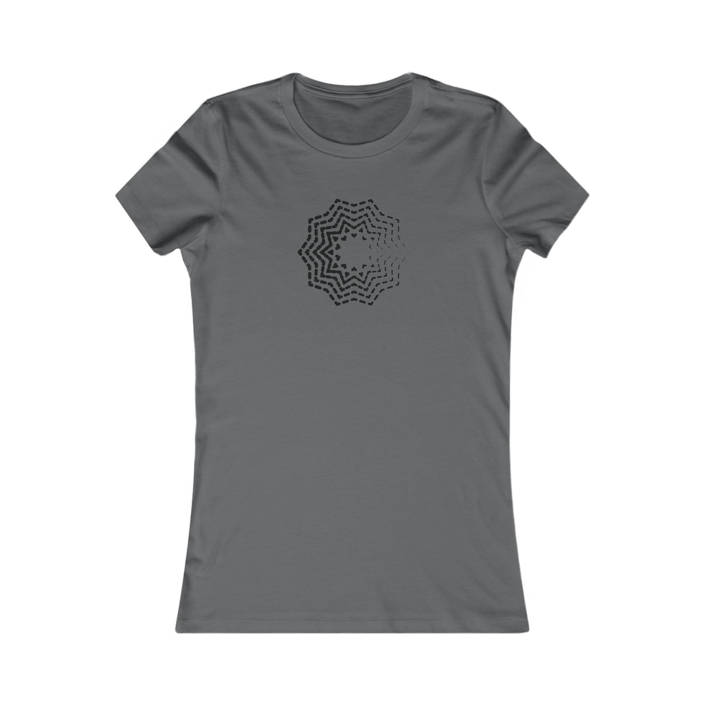 Abstract Star Fitted Tee