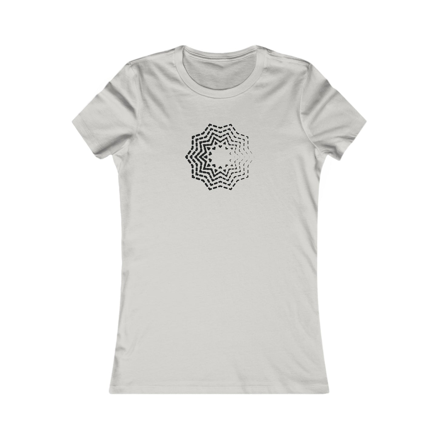 Abstract Star Fitted Tee