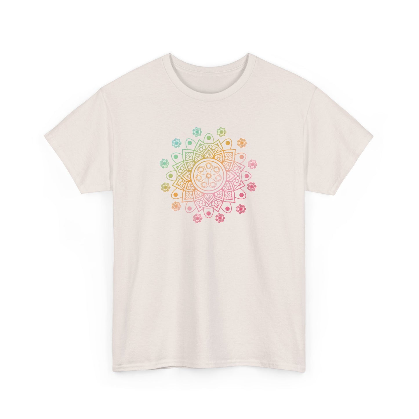Colorful Mandala Short Sleeve Tee (039)