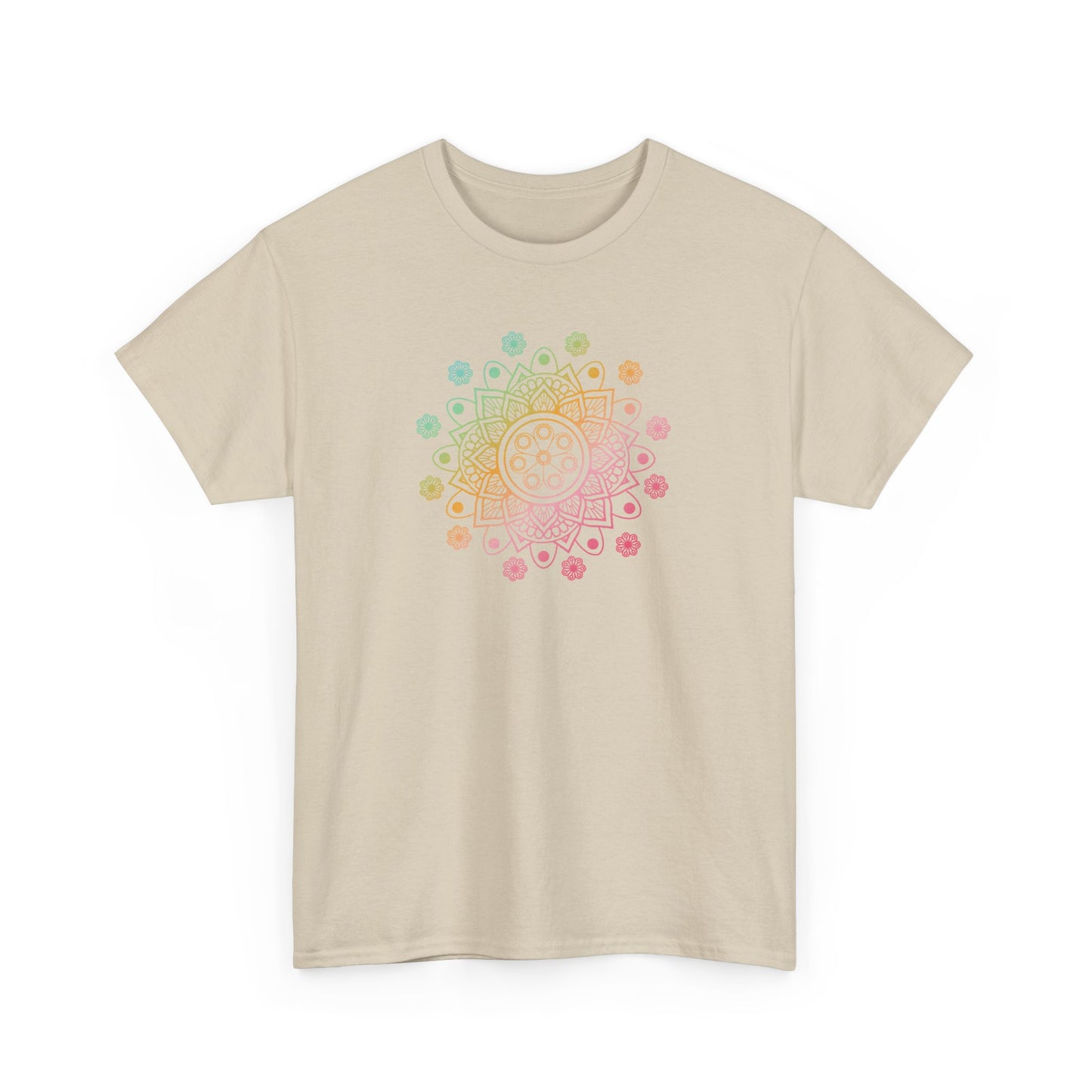 Colorful Mandala Short Sleeve Tee (039)