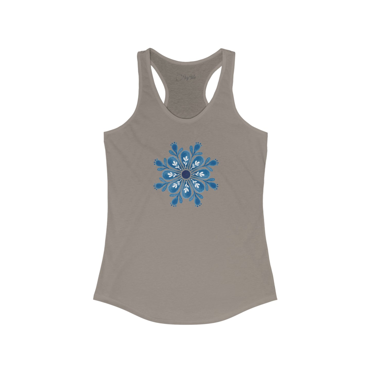 Snowflake Mandala Racerback Tank