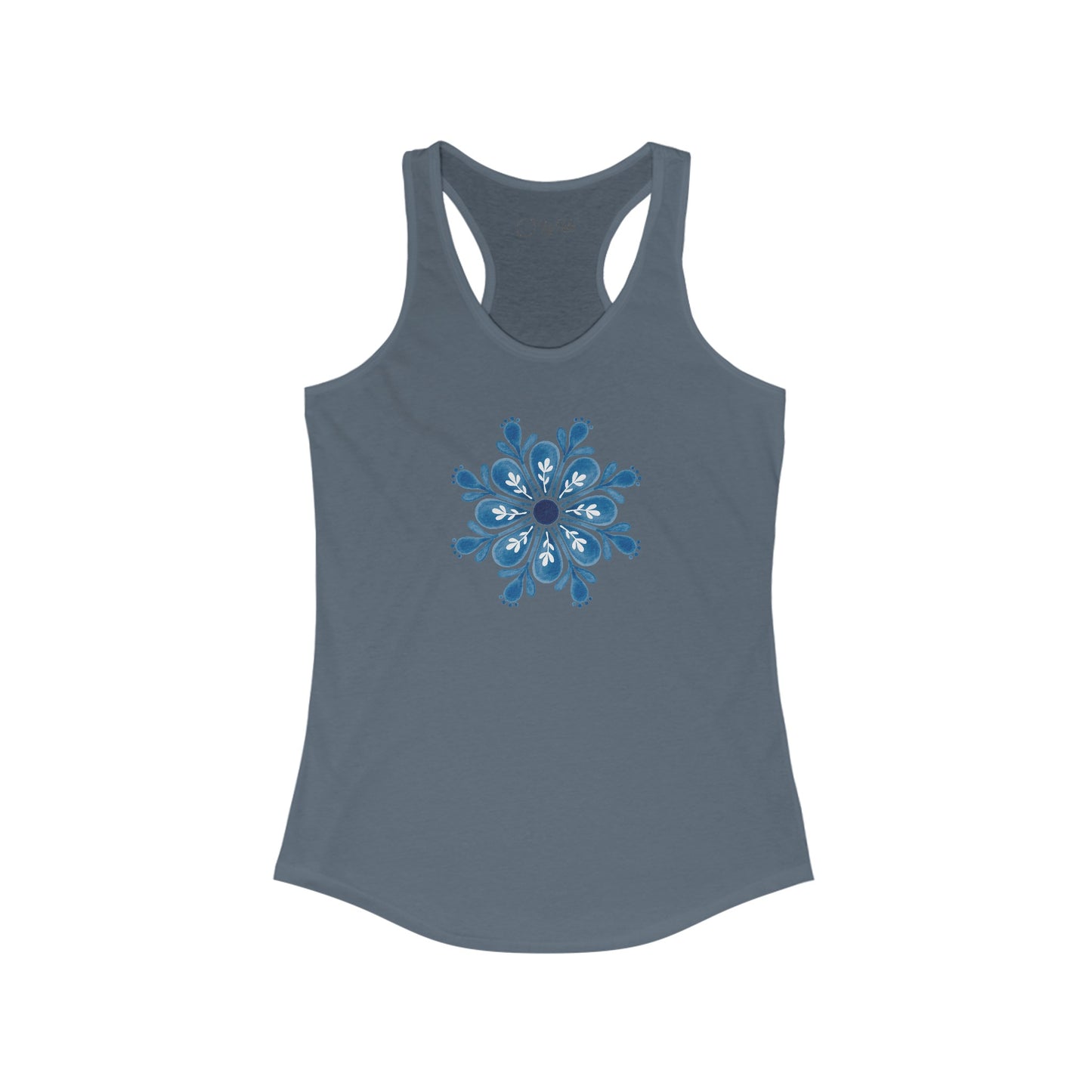 Snowflake Mandala Racerback Tank