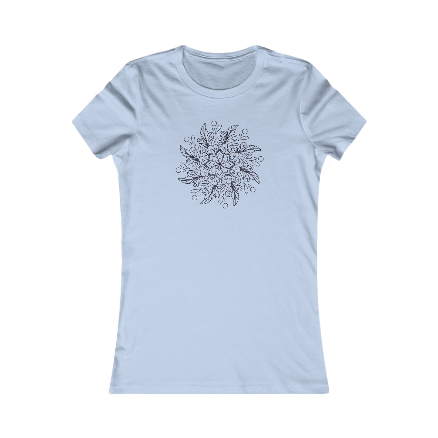 Mandala Fitted Tee (038)