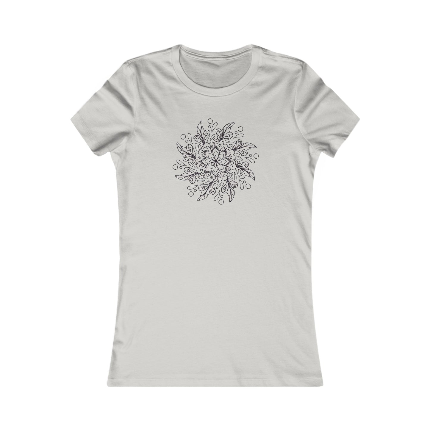 Mandala Fitted Tee (038)
