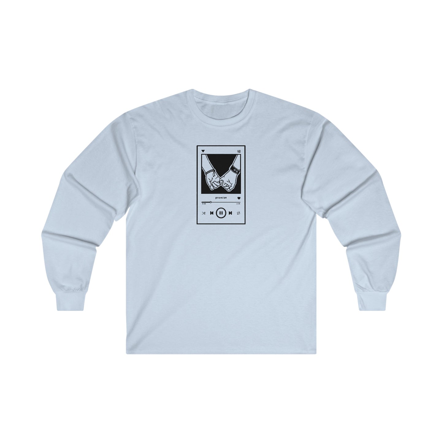 Media Player Long Sleeve Tee